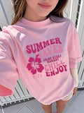 H&M Oversized T-Shirt pink