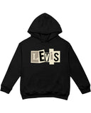 Levi's Skate Hoodie in Chenille Patch Black