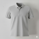 Polo - Corporate - Performance Mesh Lycra - Grey