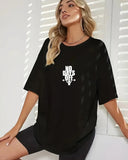 H&M Oversized T-Shirt black