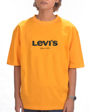 Levi's Sunset Yellow Drop shoulder