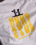 HUGO Cotton-jersey T-shirt with surf artwork