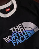 North Face Varsity Graphic  Ringer Black/White Drop Shoulder T-Shirt 2.0