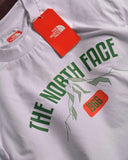 The North Face  Biner Graphic 1 oversized t-shirt in White