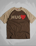 HUGO Nalayo Raglan Navy Coffee/Beige