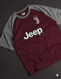 Juventus Stadium Home Raglan Maroon/Grey