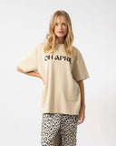 H&M Oversized T-Shirt beige OH