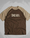 Diesel  Raglan  T-shirt Coffee/Beige