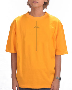 Merchcode Shirt 'Think Different'  Sunset Yellow