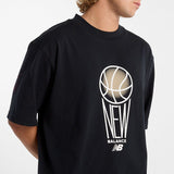 New Balance Oversized T-Shirt Black