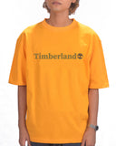 Timberland River Linear Logo  Sunset Yellow