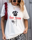 H&M Oversized T-Shirt White