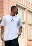 Adidas Essential Drop Shoulder Tee White