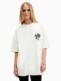 ALLSAINTS White Orlando Etta Crew T-Shirt