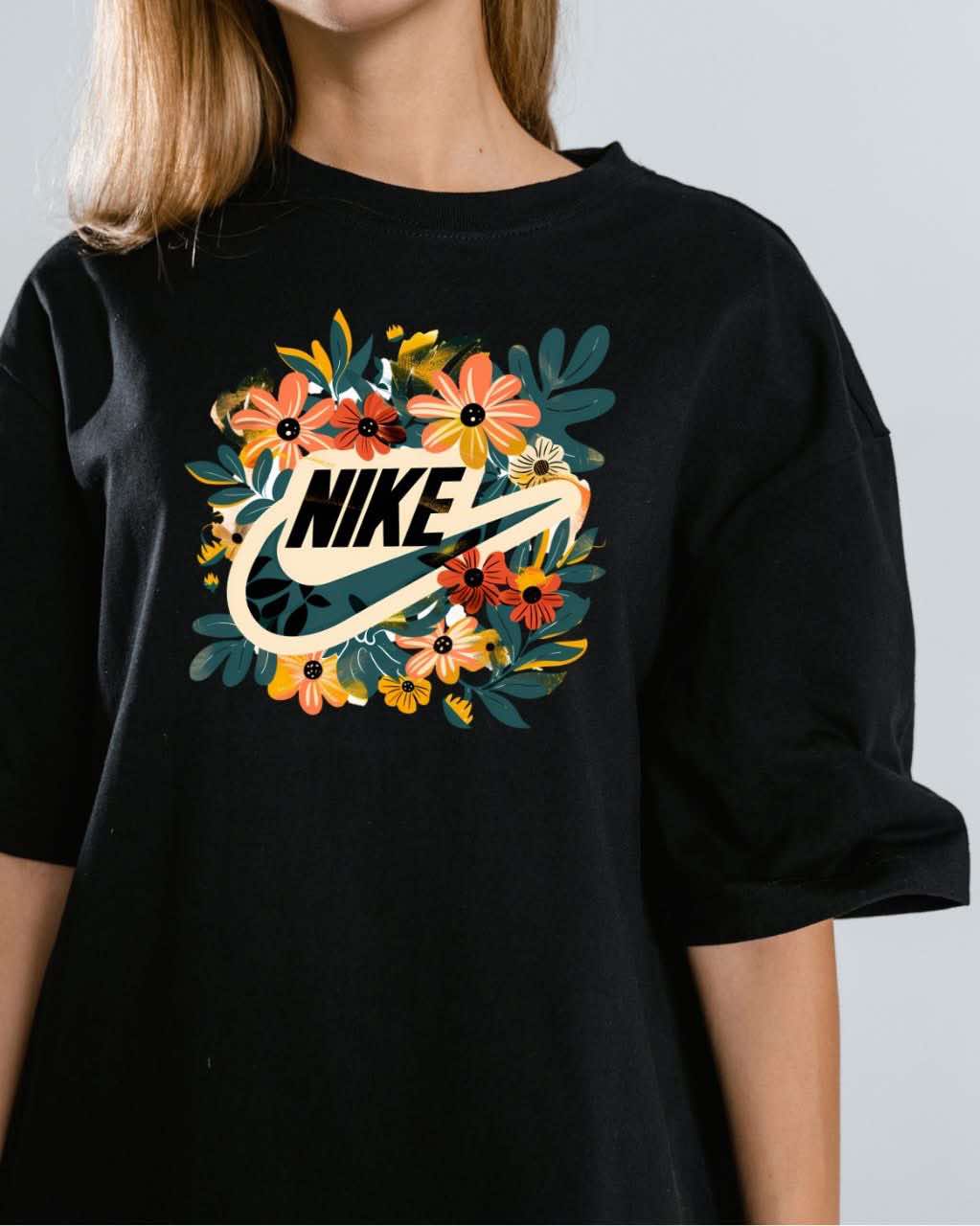 nike floral t shirt