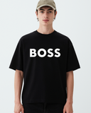 Hugo Boss Logo Printed Crewneck T-shirt