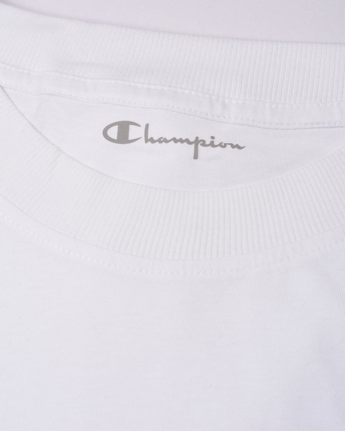 Champion Classic Graphic T-Shirt, Script Logo White