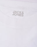 Jack & Jones Corp Logo Play SS O-Neck Tee Mens White