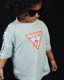 Guess Kid's Drop Shoulder T-shirt(Mint)