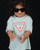 Guess Kid's Drop Shoulder T-shirt(Mint)