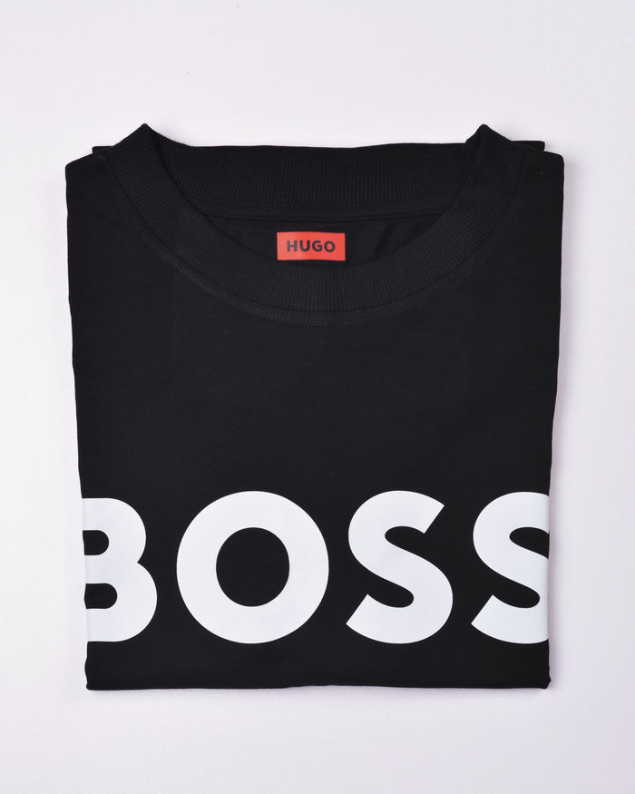 Hugo Boss Logo Printed Crewneck T-shirt