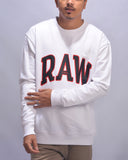 Premium French Terry Sweatshirt - Men- Black Maroon White