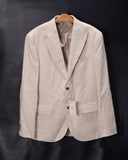 H&M Premium Selection Linen Regular Fit Blazer Light beige