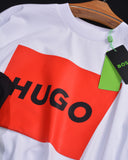 Hugo Cotton-jersey regular-fit T-shirt with Trouser Combo 01