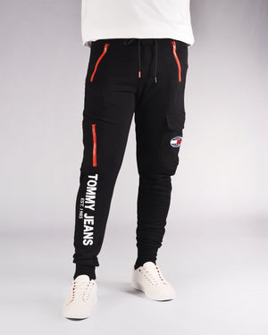 Tommy Hilfiger Premium Cargo Jogger Black