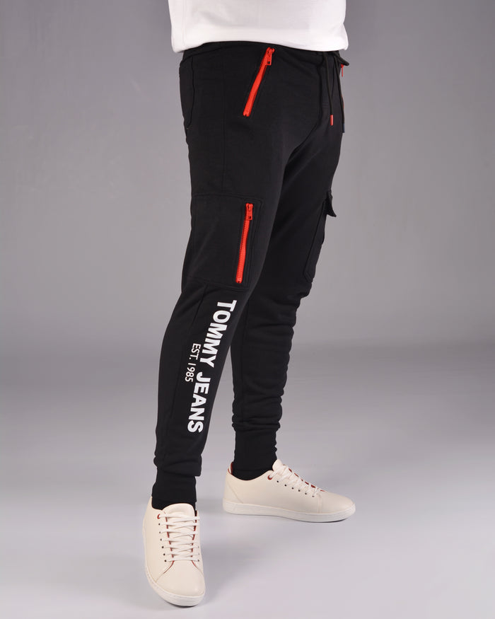 Tommy Hilfiger Premium Cargo Jogger Black