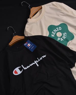 Champion Classic Graphic T-Shirt  Black