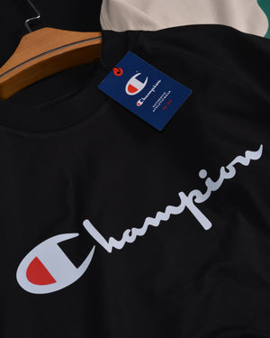 Champion Classic Graphic T-Shirt  Black