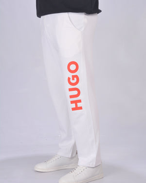 HUGO COTTON-TERRY Loos Fit  White