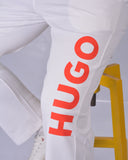 HUGO COTTON-TERRY Loos Fit  White