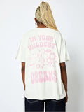 Superdry In Your Wildest Dreams T-Shirt in Ecru