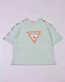 Guess Kid's Drop Shoulder T-shirt(Mint)