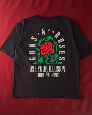 PULL&BEAR Guns N’ Roses use your illusion Black