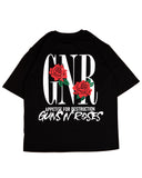 PULL&BEAR Guns N’ Roses T-shirt Black