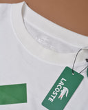 Lacoste Men's Crew neck Graphic Crocodile  Branding