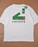 Lacoste Men's Crew neck Graphic Crocodile  Branding