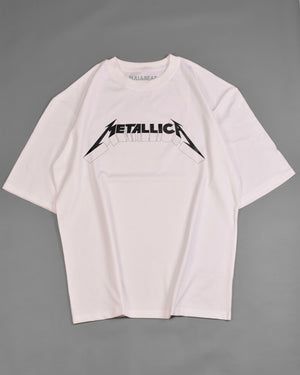 PULL&BEAR Metallica T-shirt White