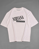 PULL&BEAR Nirvana T-shirt White