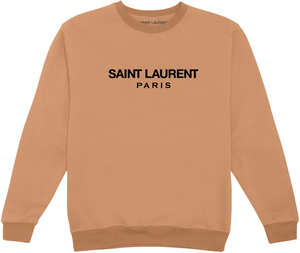 SAINT LAURENT  Sweatshirt Beige