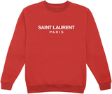 SAINT LAURENT  Sweatshirt Red