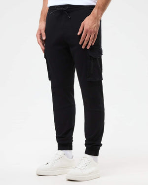 TerranovaCargo trousers in techno BLACK