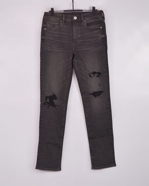 AE Next Level Curvy Patched High-Waisted Jegging