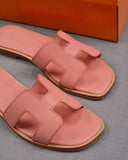 H CUT-OUT WOMEN ORAN SANDAL PEACH