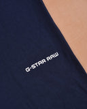 G-Star Burger Logo BOXY - Basic T-shirt Navy Blue