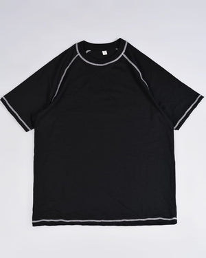 Raglan T shirt Black