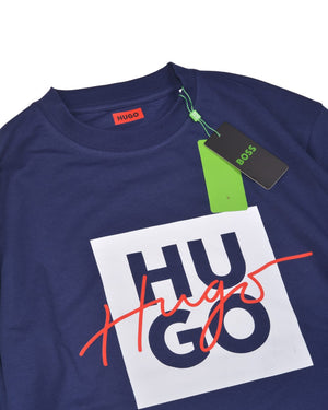 HUGO Dalpaca Handwritten Logo SweatShirt